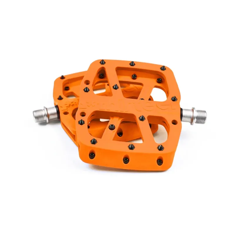 E-Thirteen Base Flat Composite MTB Pedal - Naranj
