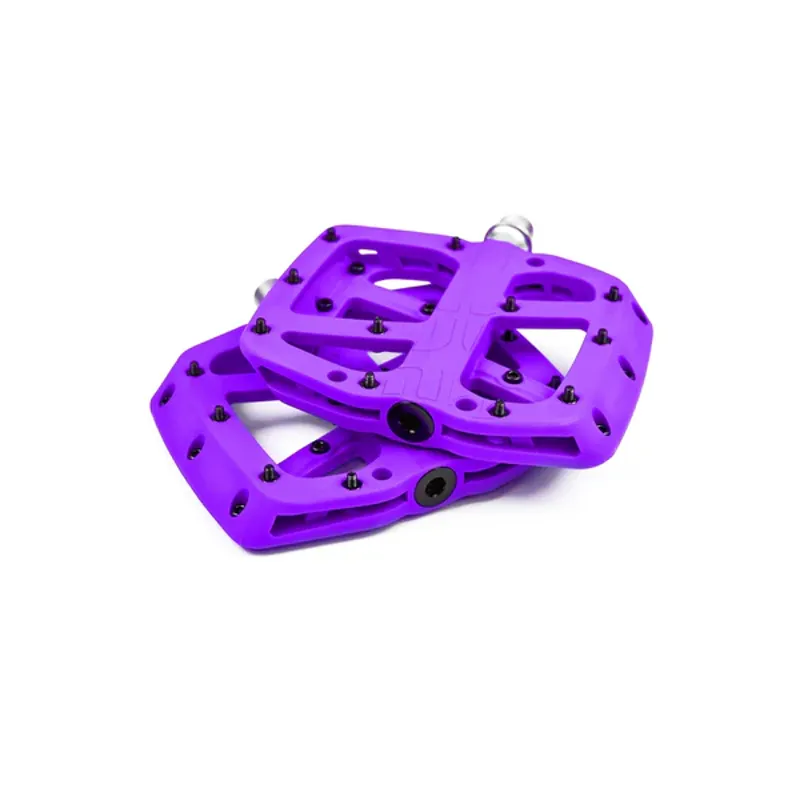 E-Thirteen Base Flat Composite MTB Pedal - Eggplant