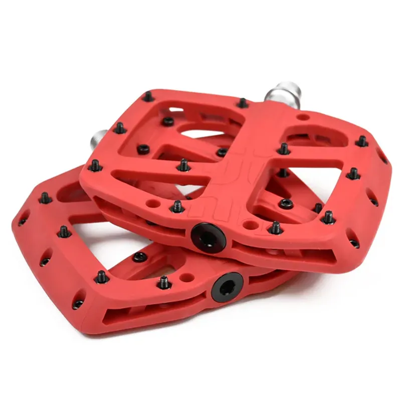E-Thirteen Base Flat Composite MTB Pedal - Red