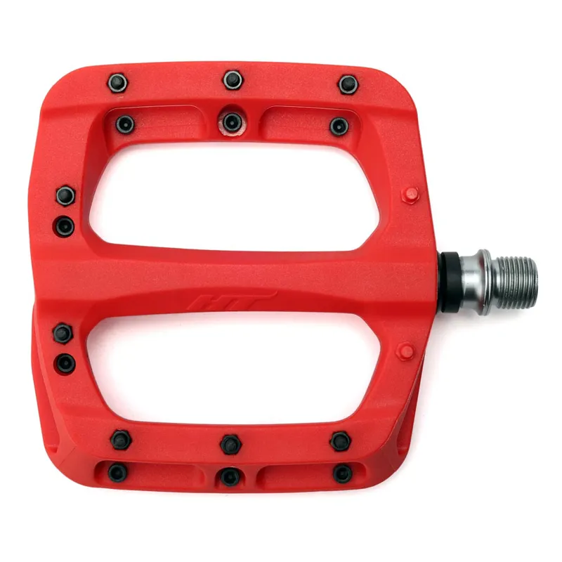 Red mtb flat pedals deals
