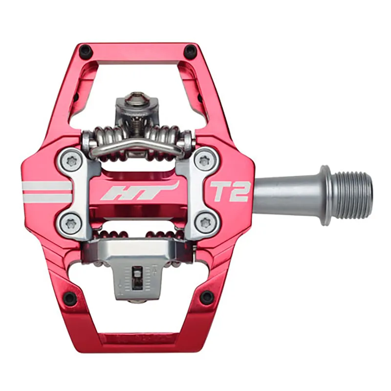 HT Components T2 Clipless MTB Pedals - Red