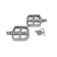 Hope F12 Kids Pedals - Pair - Silver