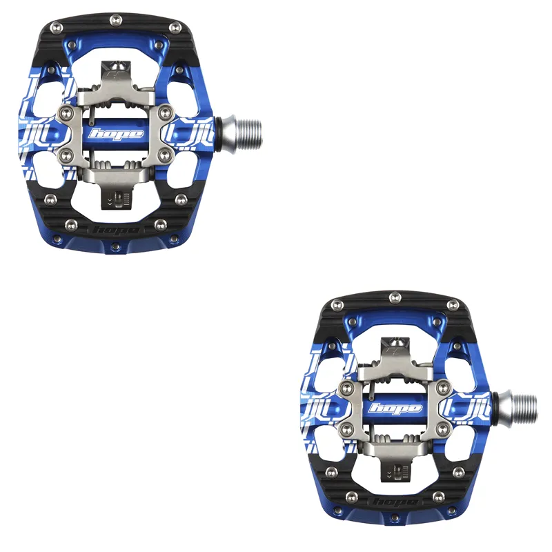 Hope Union Gravity MTB Clipless Pedals - Pair - Blue