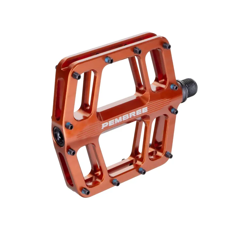 Pembree D3A Flat MTB Pedal - Small - Bronze-1