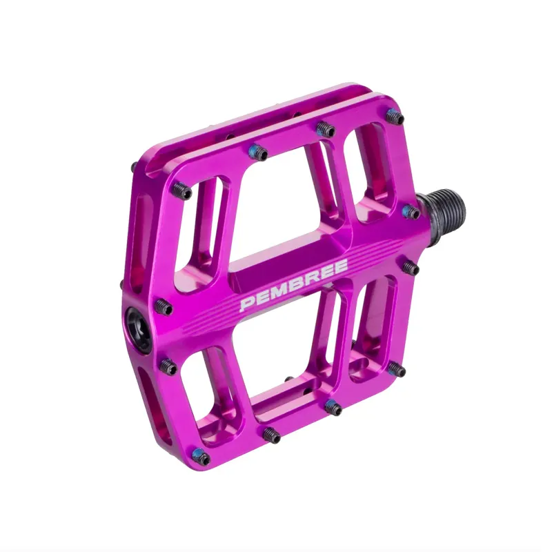 Pembree D3A Flat MTB Pedal - Small - Purple-1