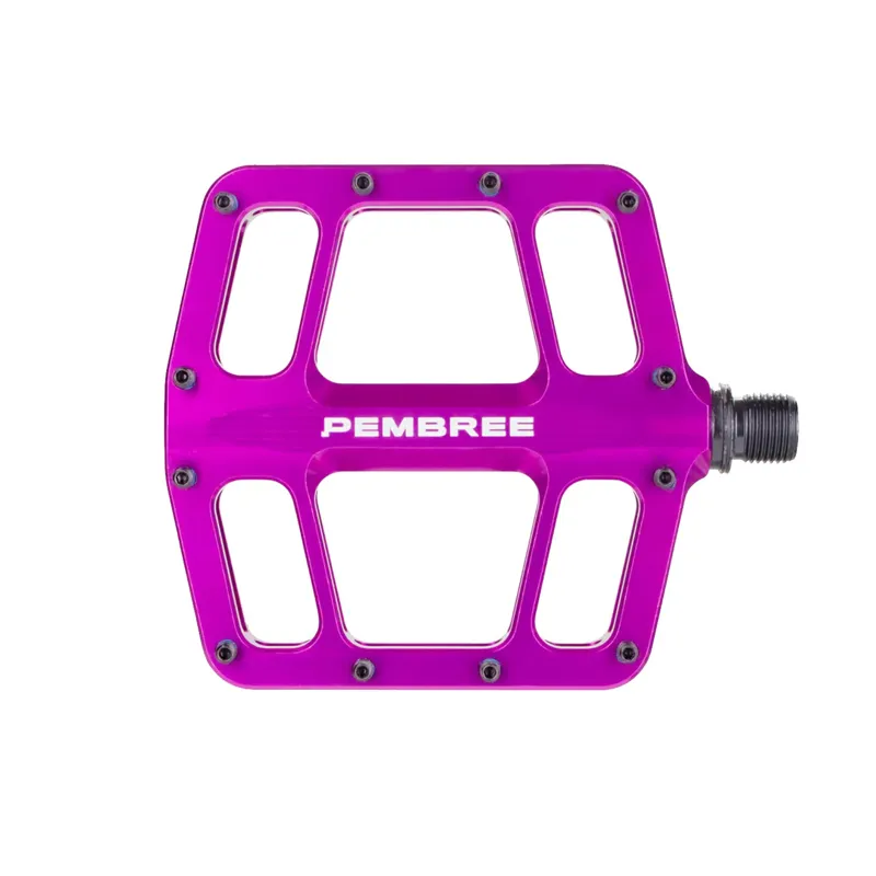 Pembree D3A Flat MTB Pedal - Large - Purple