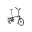 Brompton M12R P Line 2025 12 Speed Folding Bike - Midnight Black