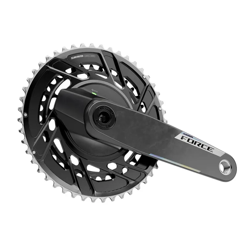 Sram Force AXS E1 Dub Power Meter Spider Thread Mount Crankset - 46/33T-1