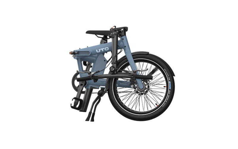 UTO Afternoon Pro 20 2026 Electric Folding Bike - Mineral Blue-2