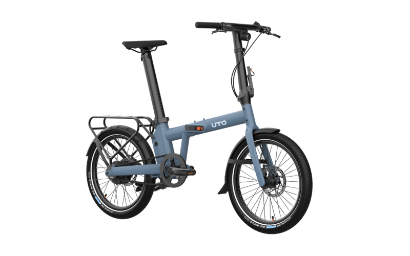 UTO Pro 20 2026 Electric Folding Bike - Mineral Blue-1