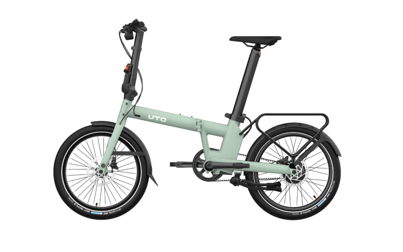 UTO Pro 20 2026 Electric Folding Bike - Smoke Green-1