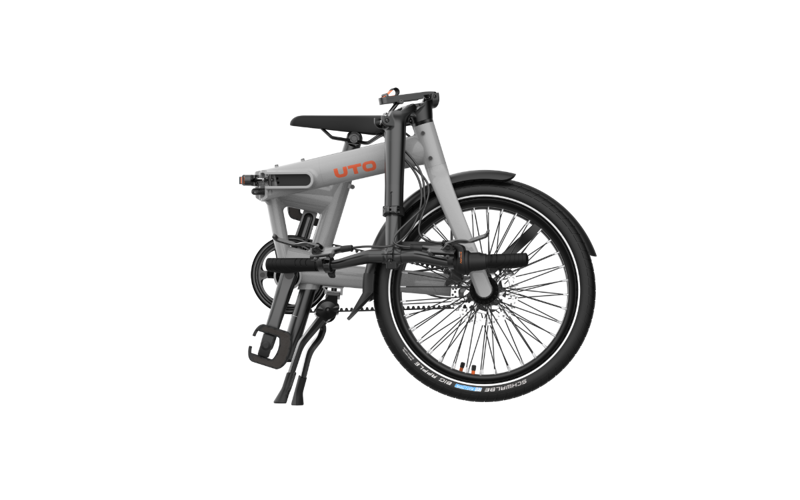 UTO Afternoon PRO20NE 20 Wheel 2026 Folding Bike - Satin Grey-1