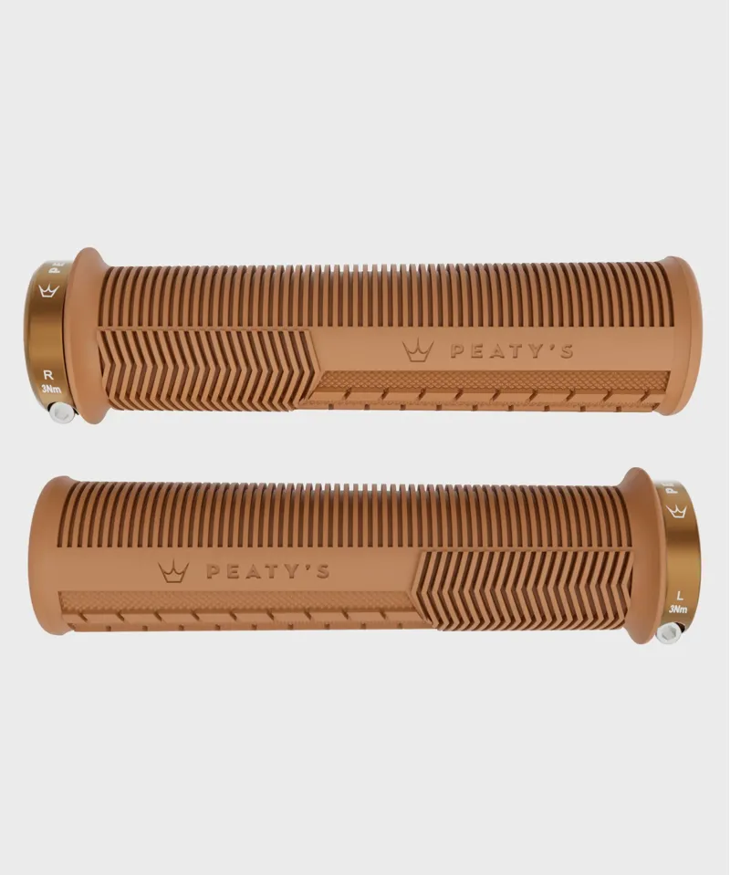 Peaty's Monarch Mushroom Grip MTB Grips - Thin - Gum