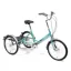 Pashley Tri-1 7 Speed Folding Tricycle - Turquoise