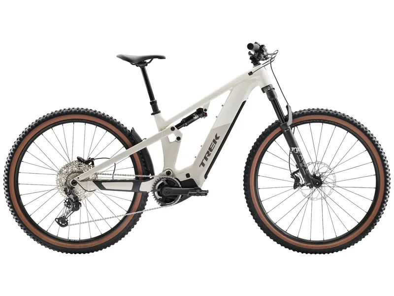 Trek Powerfly FS+ 6 Gen 4 2026 Electric Full Suspension MTB - Era White