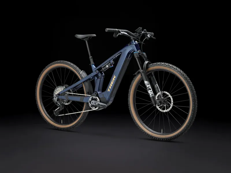 Trek Powerfly FS+ 8 Gen 4 29er/27.5 2026 Electric MTB - Mulsanne Blue-1