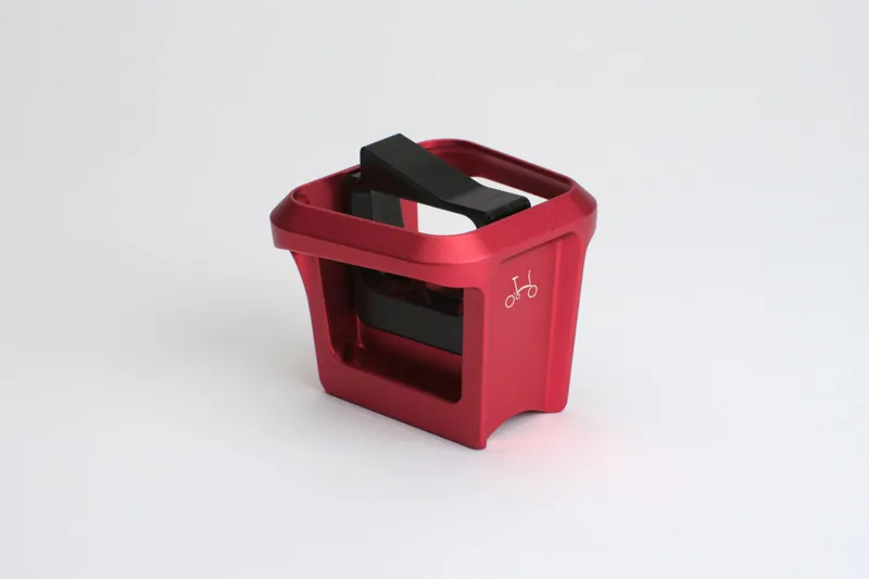 Brompton ColourLab Forged Front Carrier - Red-1