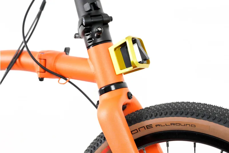 Brompton ColourLab Forged Front Carrier - Gold-4