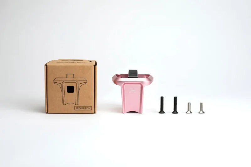 Brompton ColourLab Forged Front Carrier - Pink-4