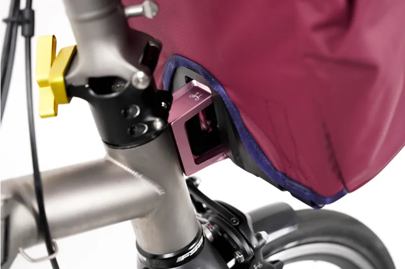 Brompton ColourLab Forged Front Carrier - Pink-6