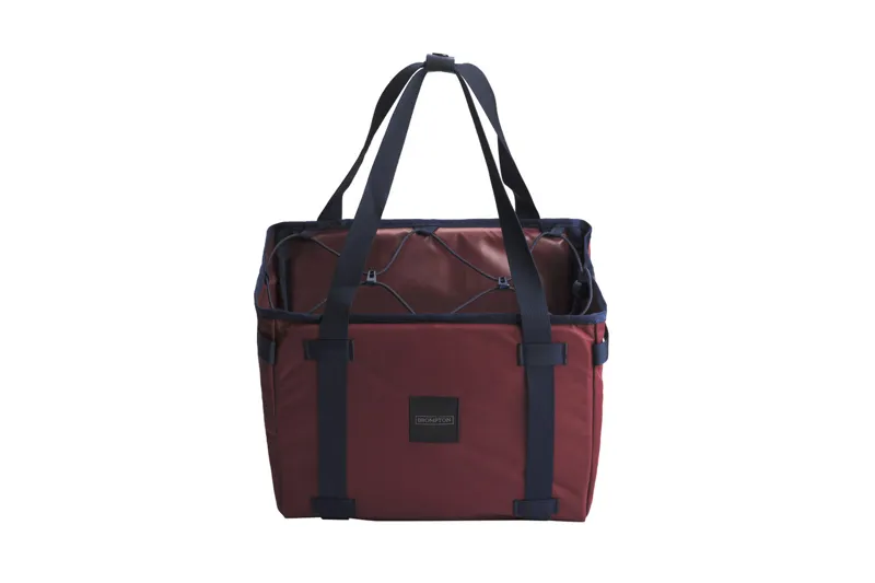Brompton Basket Bag - Small - Plum
