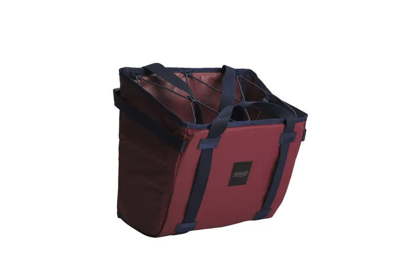 Brompton Basket Bag - Small - Plum-1