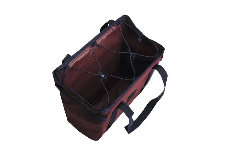 Brompton Basket Bag - Small - Plum-3