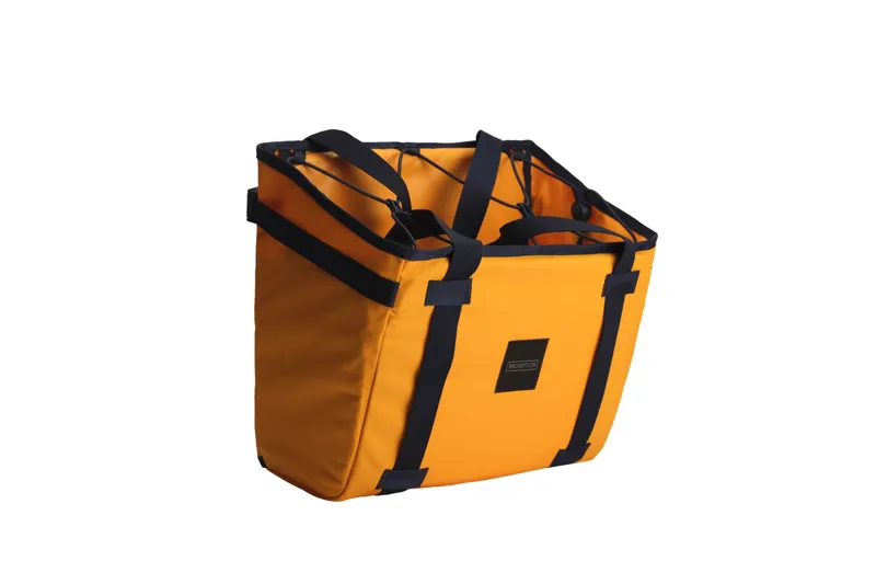 Brompton Basket Bag - Small - Sunset Yellow-1