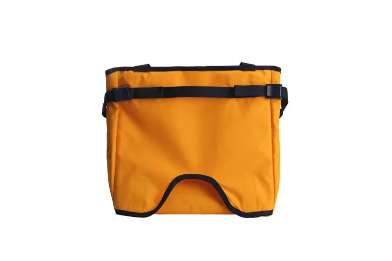 Brompton Basket Bag - Small - Sunset Yellow-4