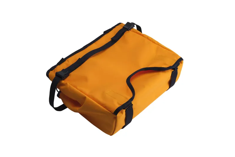 Brompton Basket Bag - Small - Sunset Yellow-5