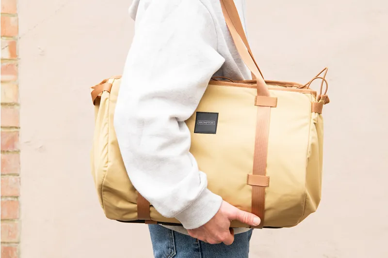 Brompton Basket Bag - Large - Sand-6