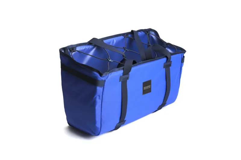 Brompton Basket Bag - Large - Blue-1