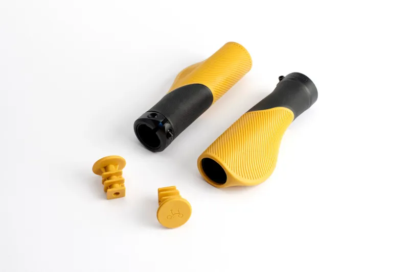 Brompton ColourLab Ergonomic Grips - Gold
