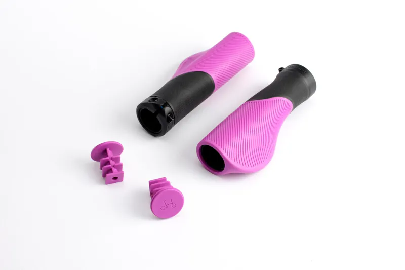 Brompton ColourLab Ergonomic Grips - Purple