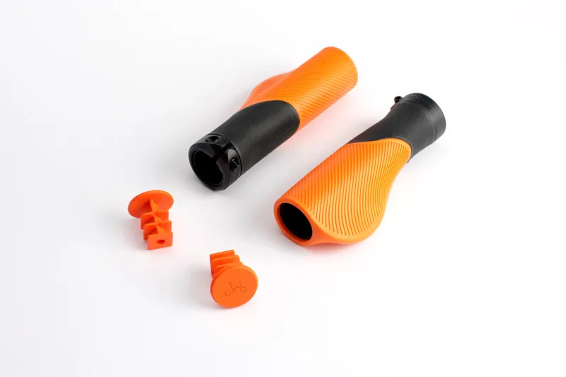 Brompton ColourLab Ergonomic Grips - Orange