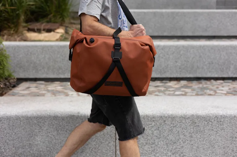 Brompton Waterproof 23 Litre Rolltop Bag - Large - Copper-9