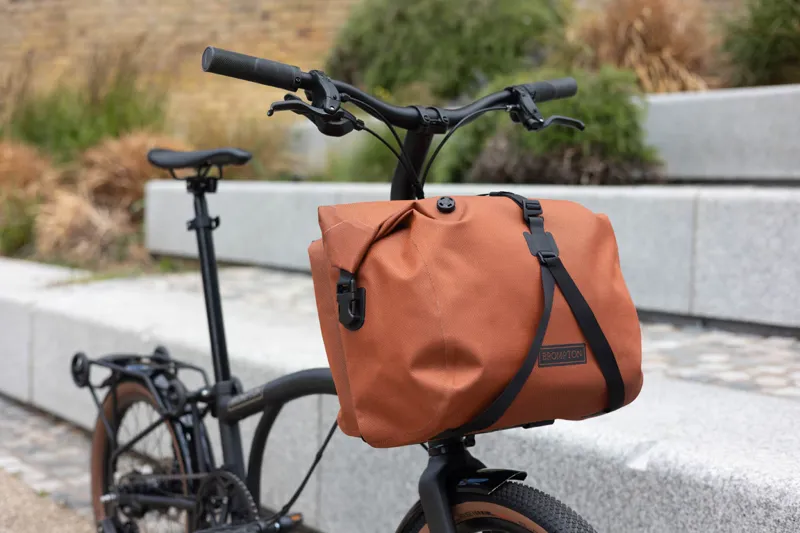 Brompton Waterproof 23 Litre Rolltop Bag - Large - Copper-8