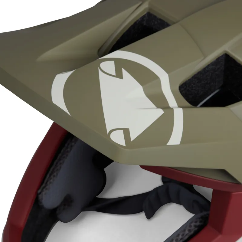 Endura SingleTrack Mips Full Face Helmet   Tweed Green-4