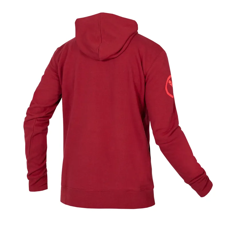 Endura One Clan Hoodie - RustRed -1