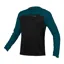 Endura MT500 Burner Men's Long Sleeve Jersey - Barra Blue