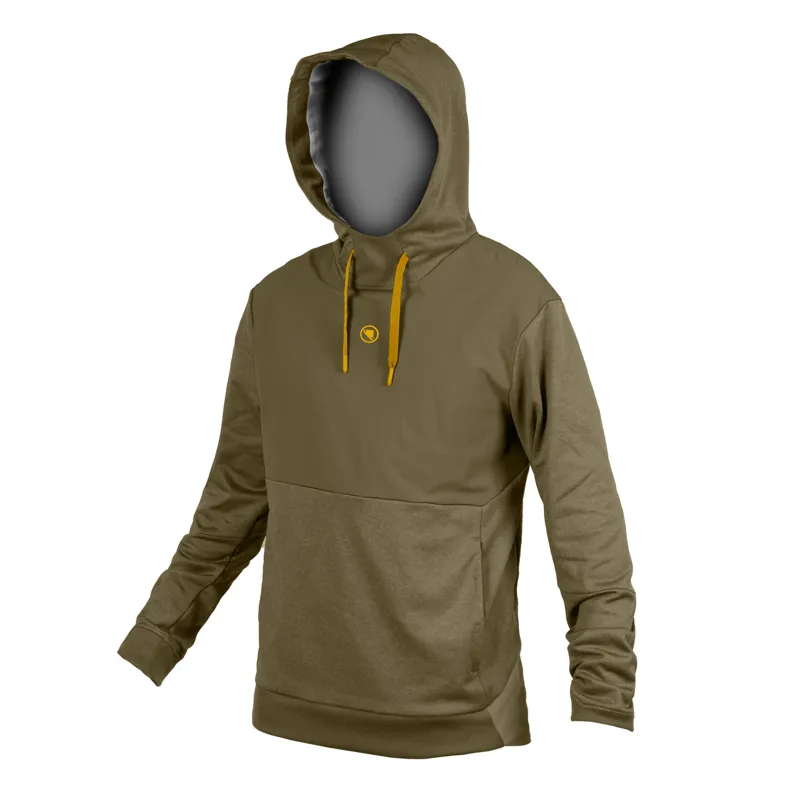 Endura Trailster Men's Technical Hoodie - Tweed Green