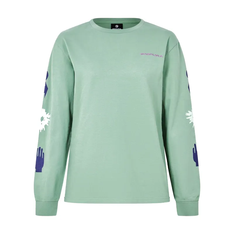 Endura Forty1Thirty Men's Long Sleeve T-Shirt - Loch Green