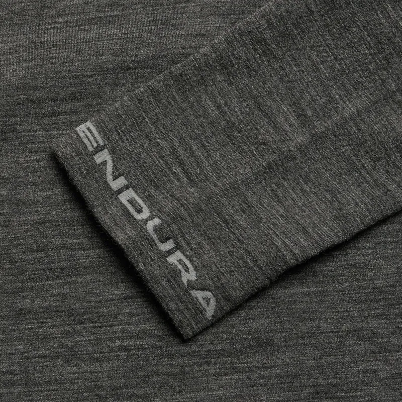 Endura BaaBaa Pro Long Sleeve Men's Base Layer - Grey-4