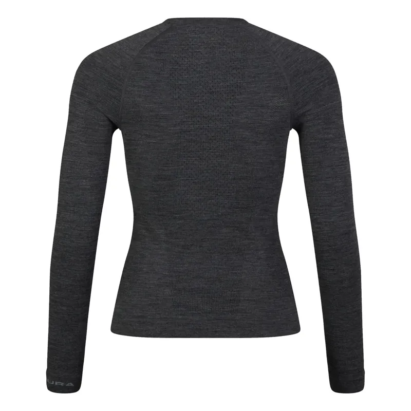 Endura BaaBaa Pro Women's Long Sleeve Base Layer - Grey-1