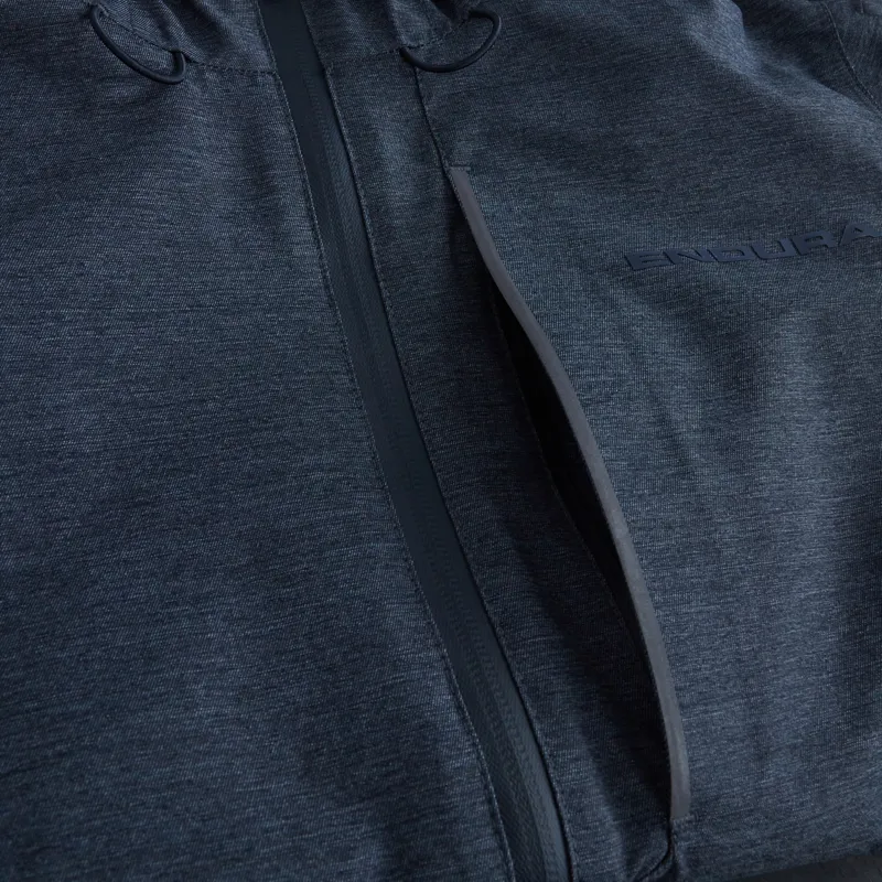 Endura Hummvee Waterproof Hooded Women's Jacket - Midnight Navy-2