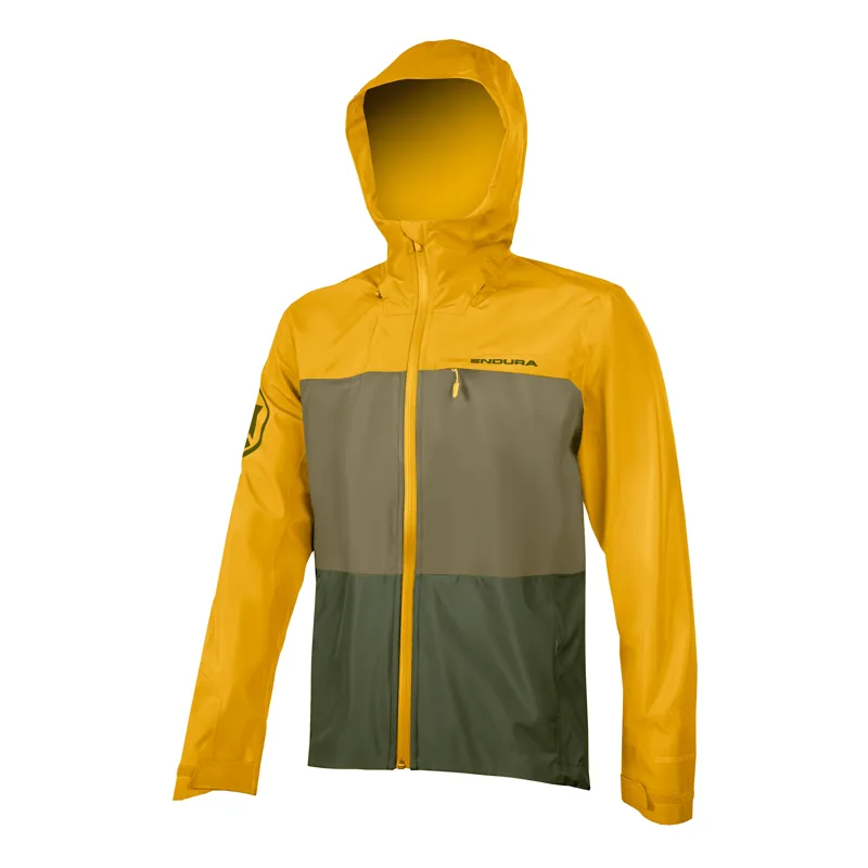 Ensdura SingleTrack Waterproof Men's Jacket - Mustard Yellow