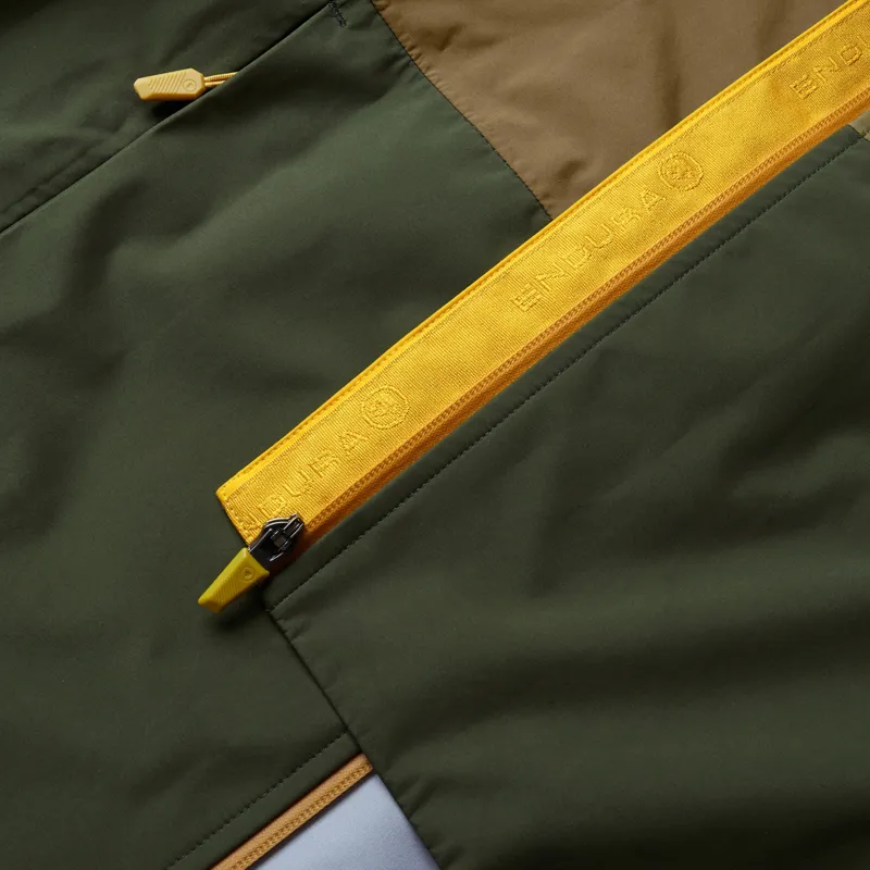 Ensdura SingleTrack Waterproof Men's Jacket - Mustard Yellow-1