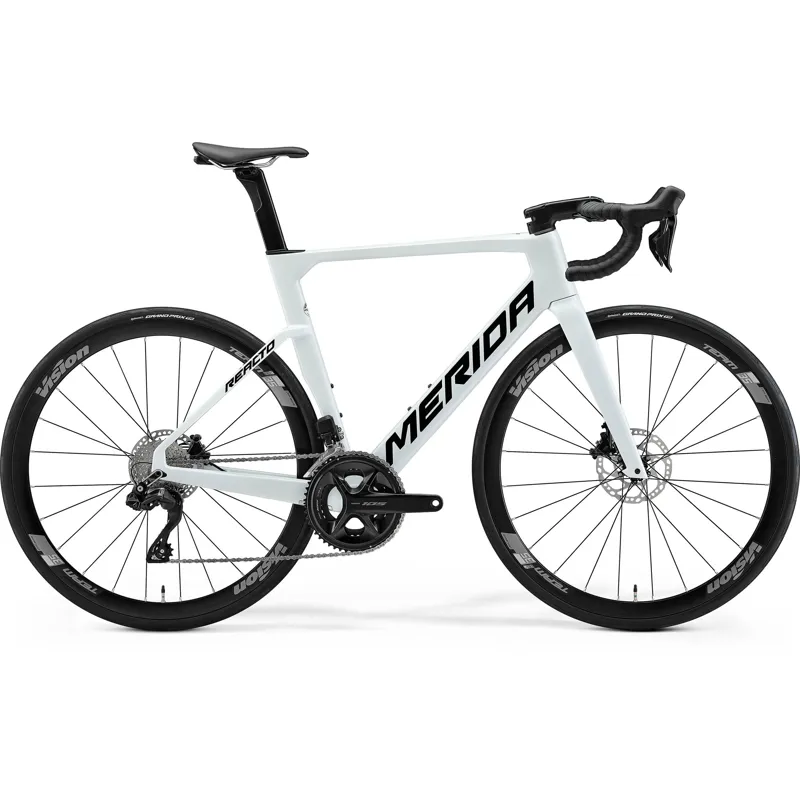 Merida Reacto 5000 2026 Carbon Aero Road Bike - Pearl White