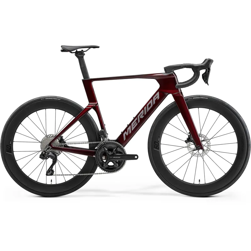 Merida Reacto 6000 2027 Carbon Aero Road Bike - Passion Red