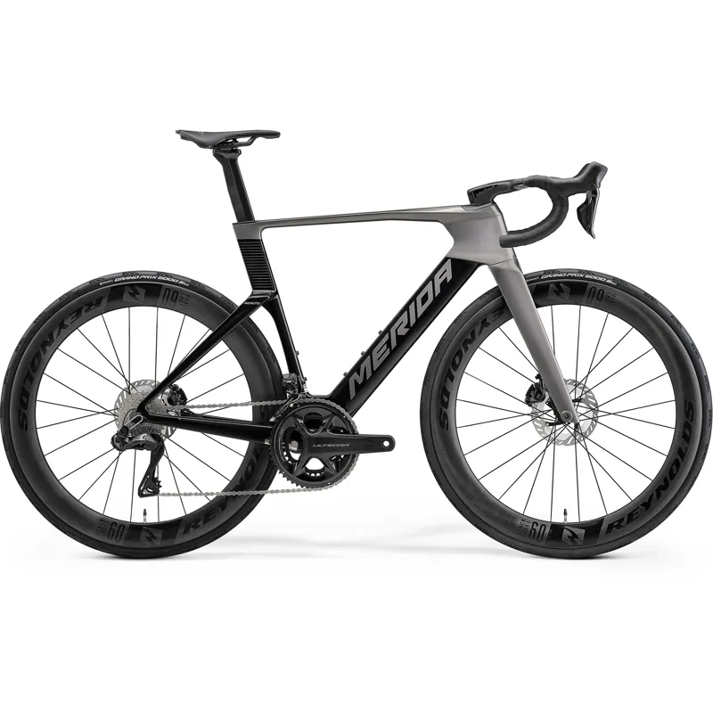 Merida Reacto 9000 2027 Carbon Aero Road Bike - Slate Grey/Black